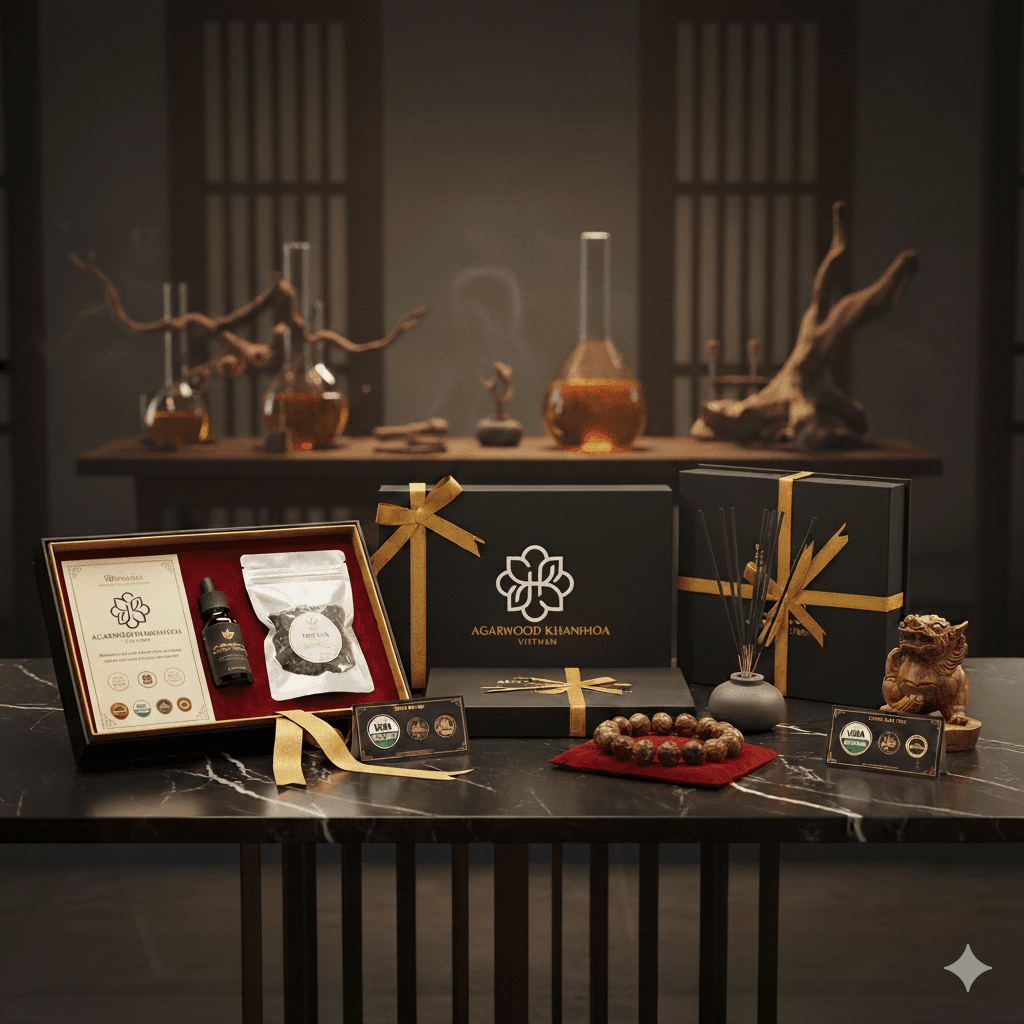 4. SẢN PHẨM - TÁC PHẨM NGHỆ THUẬT TỪ TRẦM HƯƠNG